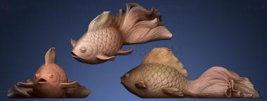 3D мадэль Рыба 4 (STL)